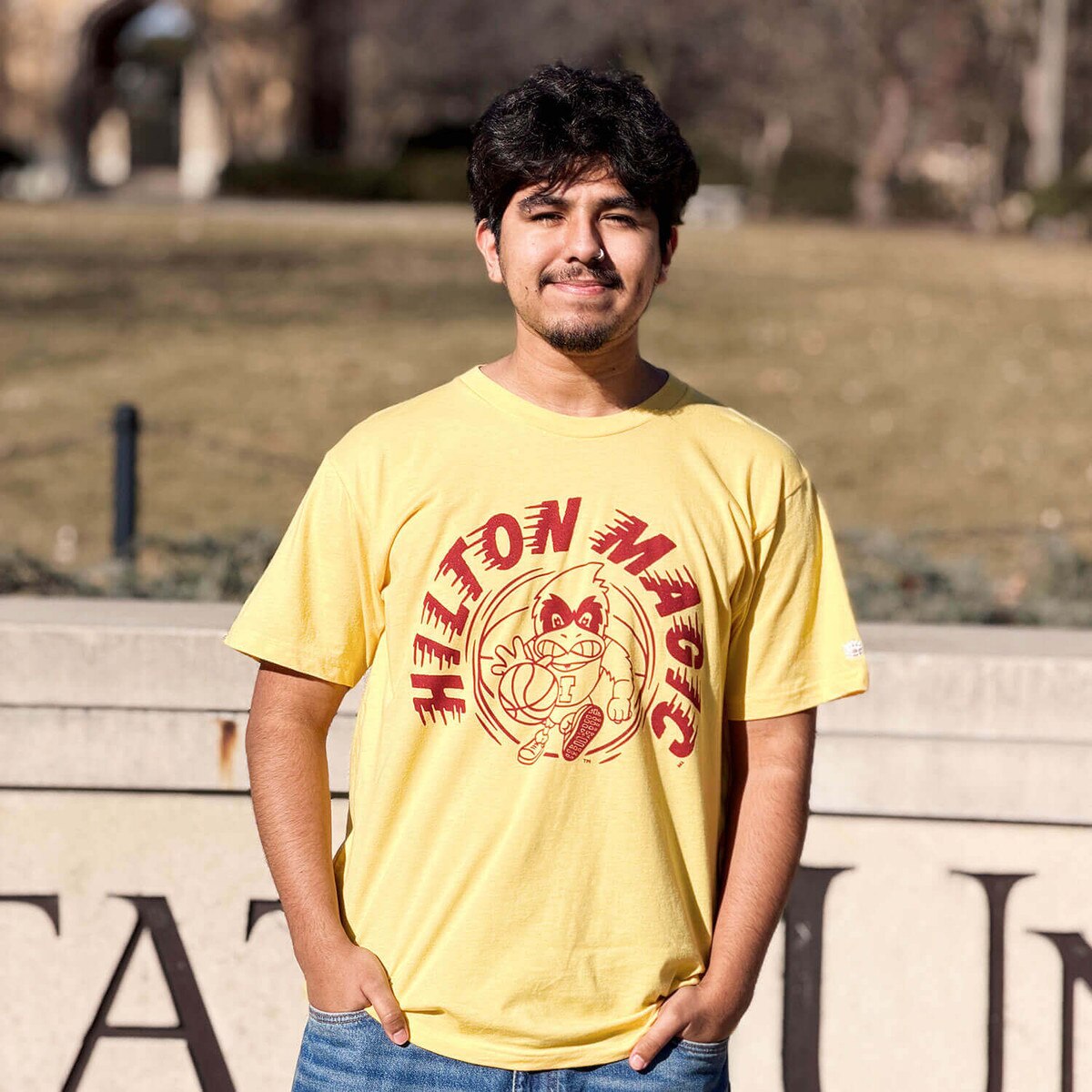 Homefield Basketball Cy Gold Hilton Magic T-Shirt